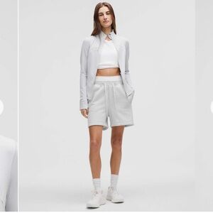 614. 🍋Lululemon NWT Define Jacket *NULU 🩶Heathered Core Ultra Light Grey 10